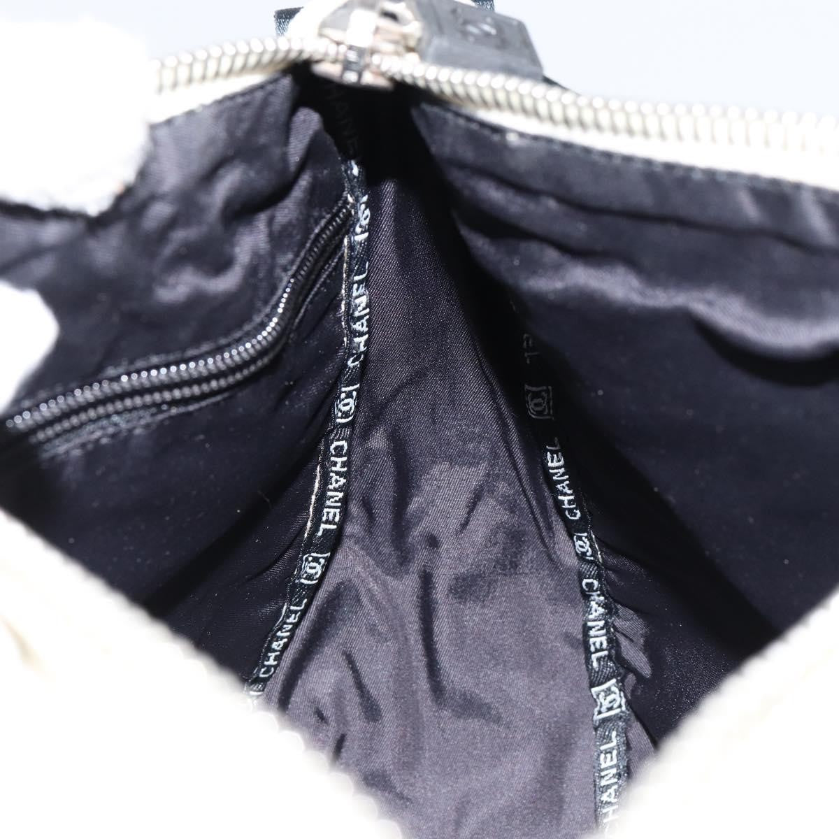 Chanel sports shoulder bag Coco mark, BEIGE, CANVAS, Shoulder bag