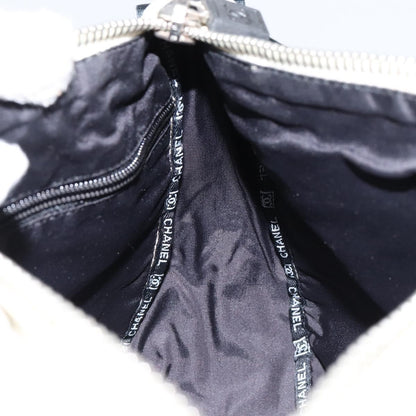 Chanel sports shoulder bag Coco mark, BEIGE, CANVAS, Shoulder bag