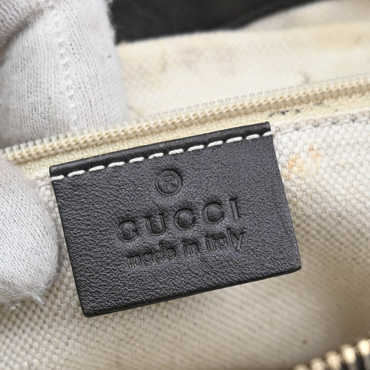 Gucci Sukey Top Handle Tote GG Canvas, BROWN, CANVAS, Tote bag