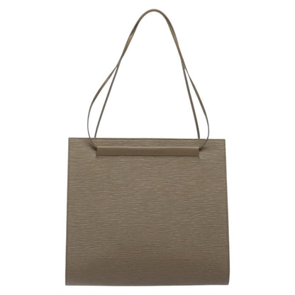 Louis Vuitton Saint Tropez Handbag Epi Leather, GRAY, LEATHER, Shoulder bag