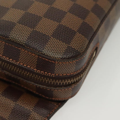 Louis Vuitton Geronimos Waist Bag Damier, BROWN, CANVAS, Shoulder bag