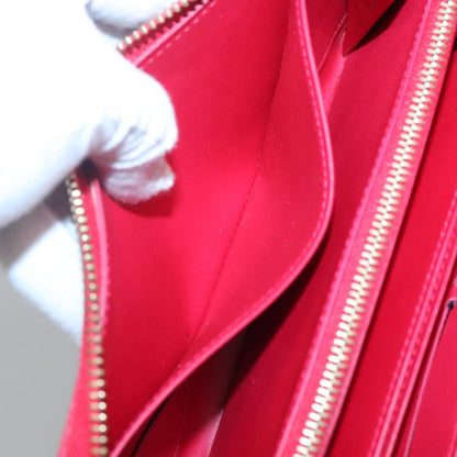 Louis Vuitton Yayoi Kusama Wallet Monogram Patent, RED, PATENT_LEATHER, Wallets