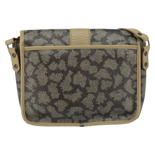 Saint Laurent Vintage Shoulder Bag PVC Leather, BEIGE, PVC, Shoulder bag