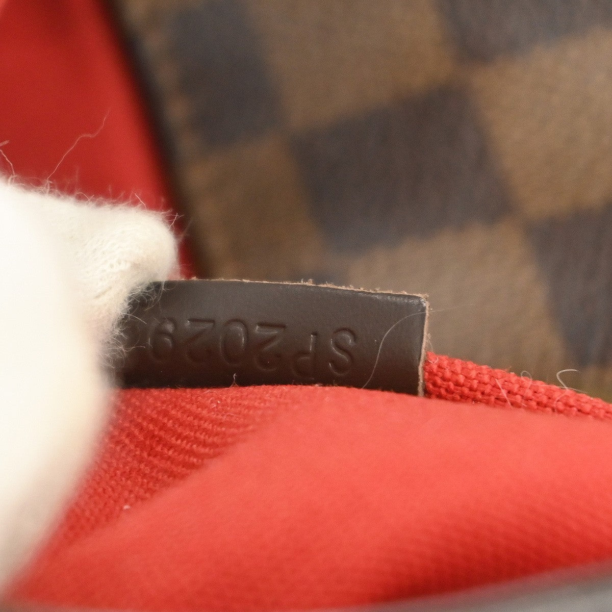 Louis Vuitton Bloomsbury Handbag Damier, Brown, Canvas, Shoulder Bag