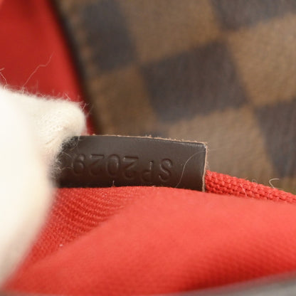 Louis Vuitton Bloomsbury Handbag Damier, Brown, Canvas, Shoulder Bag