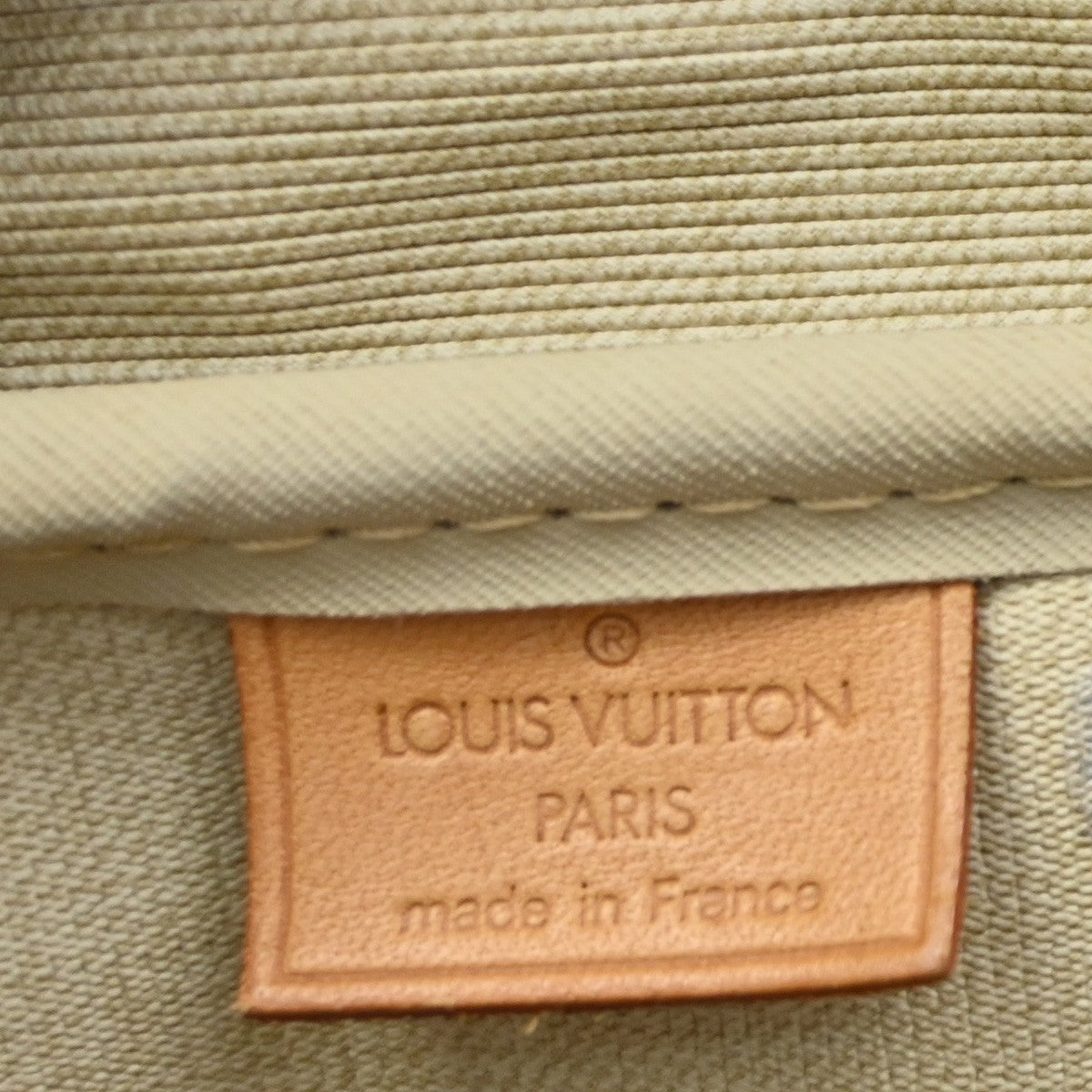 Louis Vuitton Deauville Handbag Monogram Canvas, BROWN, CANVAS, Handbag