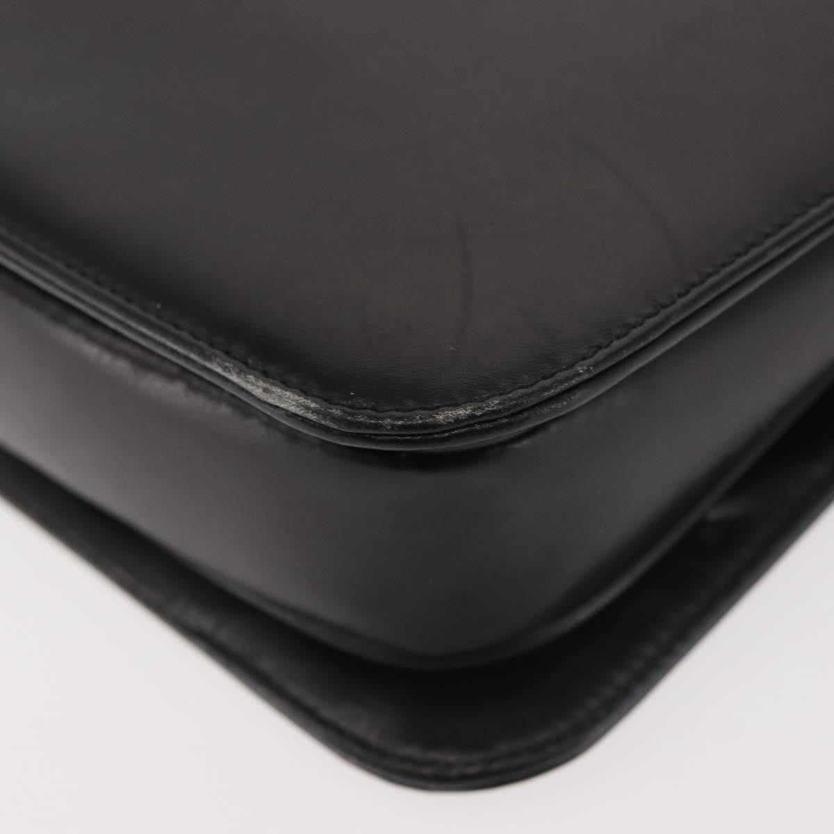 Givenchy Vintage 4G shoulder bag Leather, BLACK, LEATHER, Shoulder bag