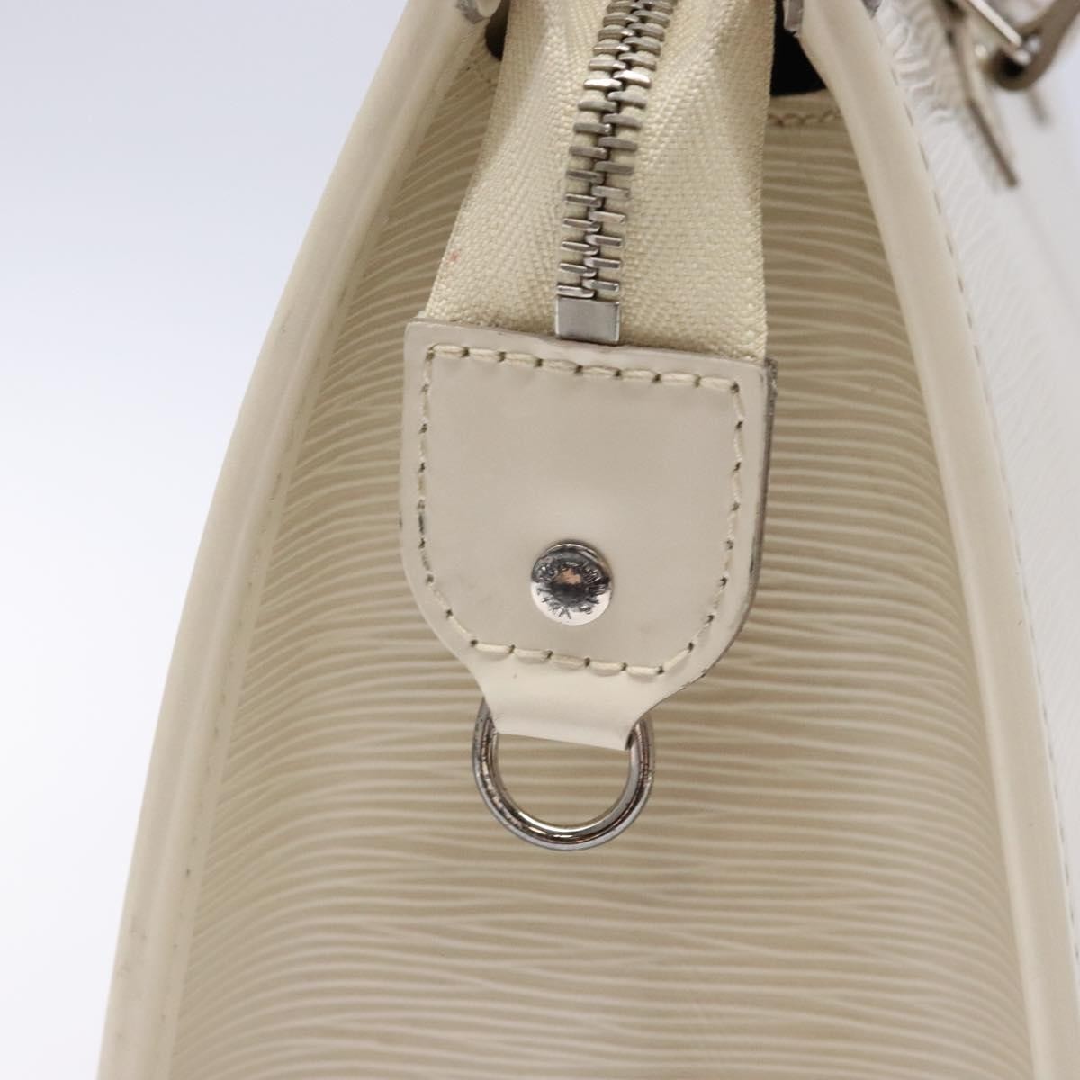 Louis Vuitton Madeleine Handbag Epi Leather, WHITE, LEATHER, Handbag