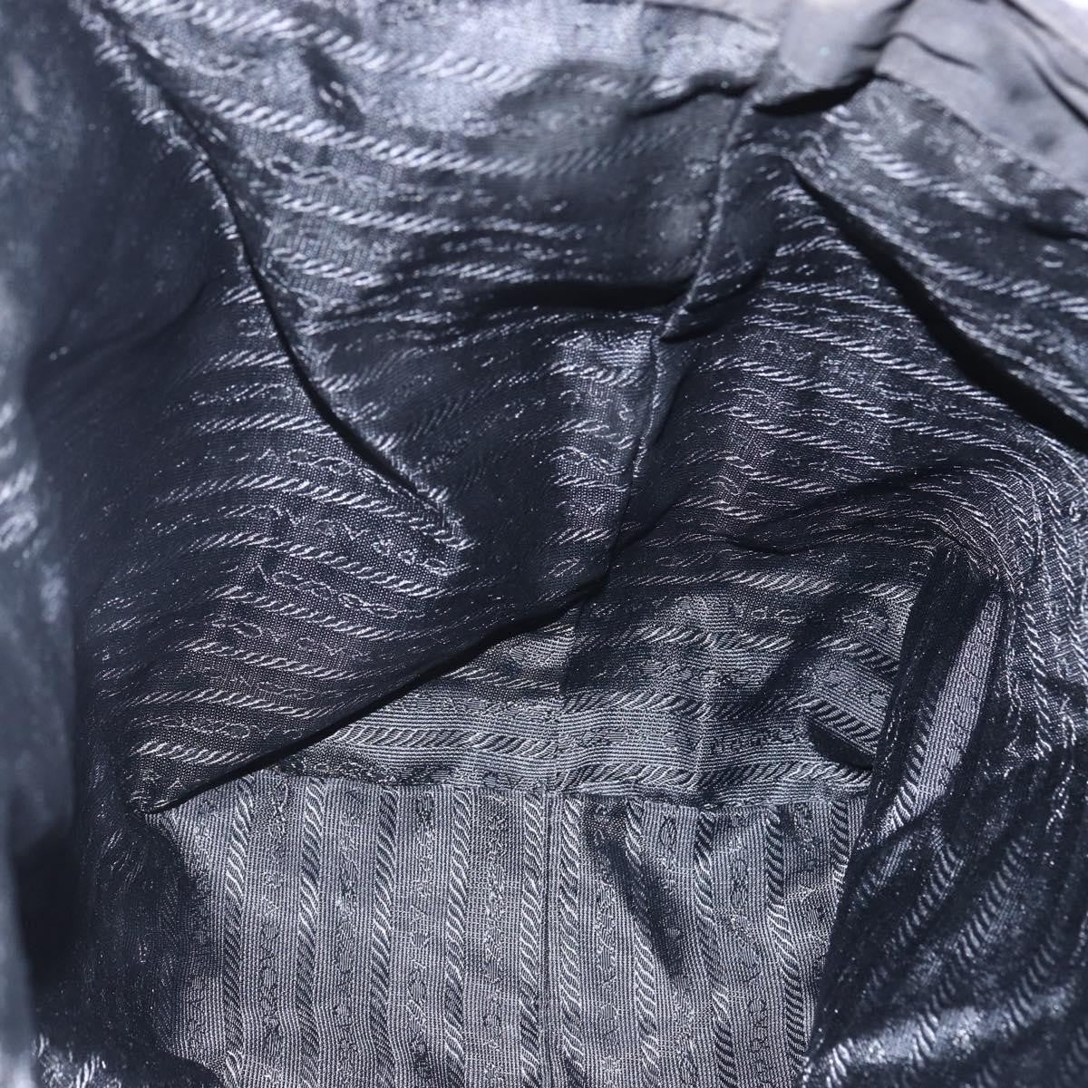 Prada Vintage Tote Nylon, BLACK, NYLON, Tote bag