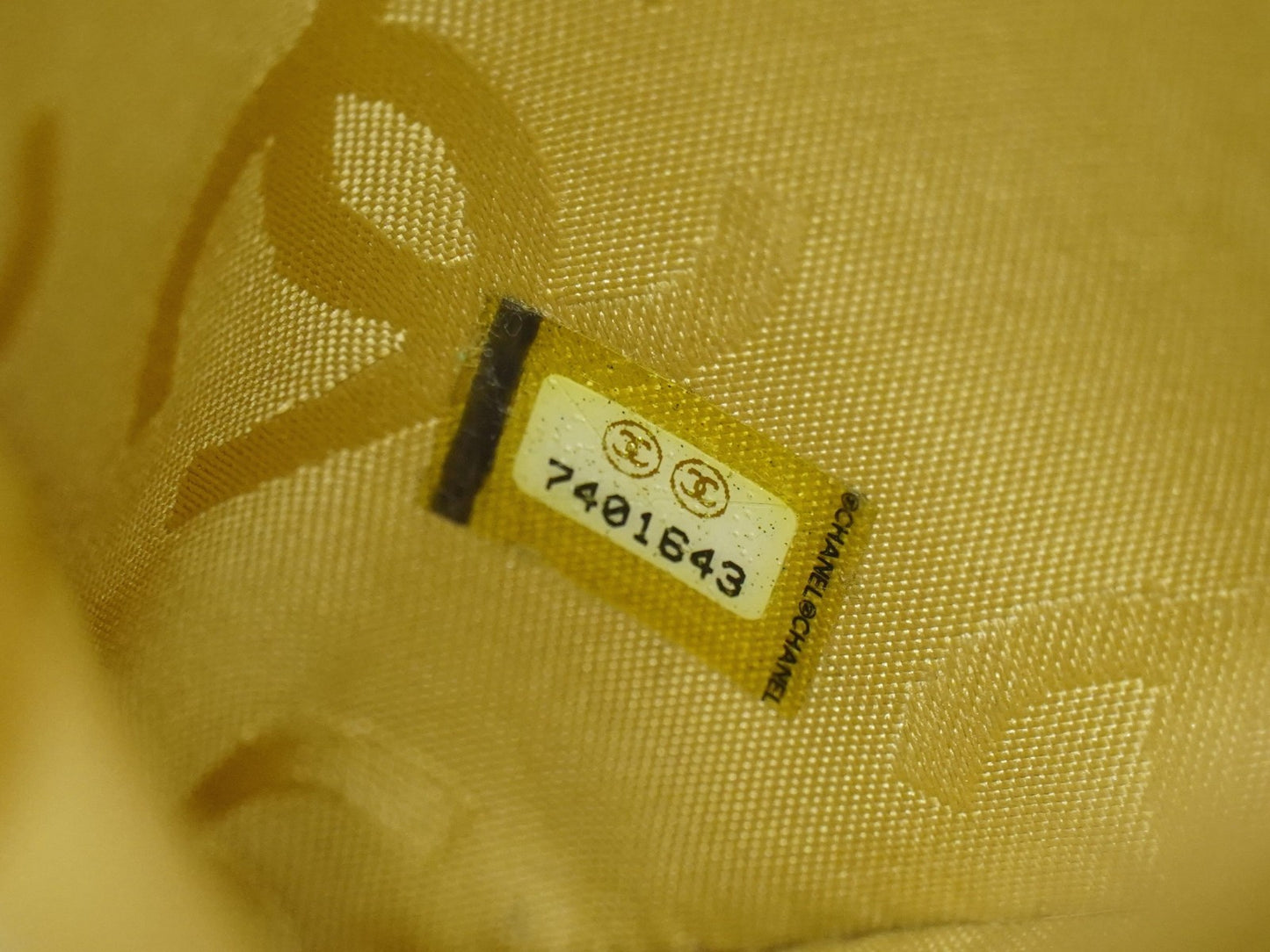 Chanel Surpique Tote Quilted Leather, BEIGE, LEATHER, Handbag