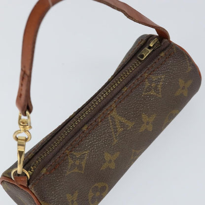 Louis Vuitton Papillon Pochette Monogram Canvas, BROWN, CANVAS, Clutche & pouche