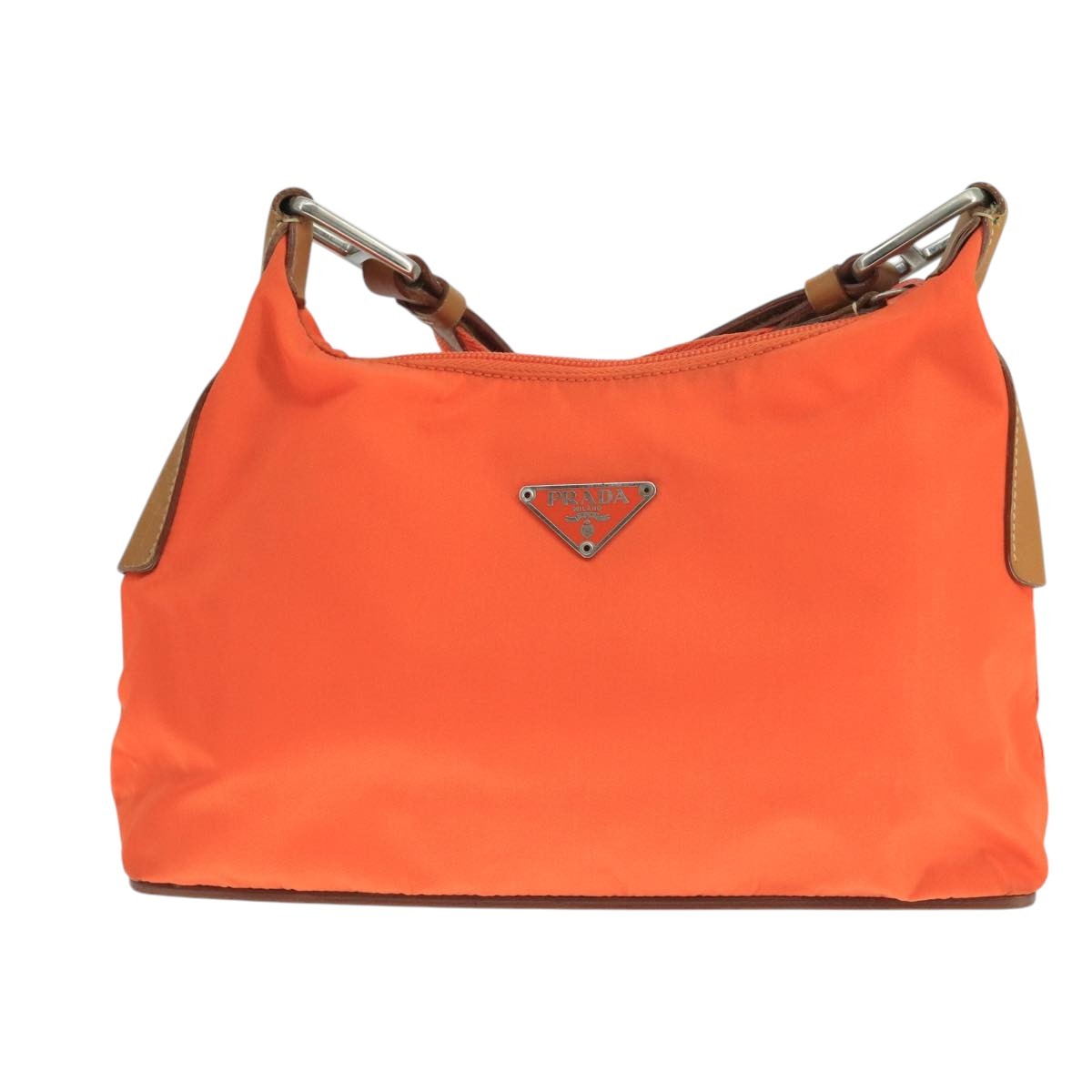 Prada Vintage Shoulder Bag Tessuto, ORANGE, NYLON, Shoulder bag