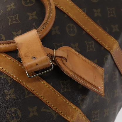Louis Vuitton Keepall Bag Monogram Canvas, BROWN, CANVAS, Travel bag