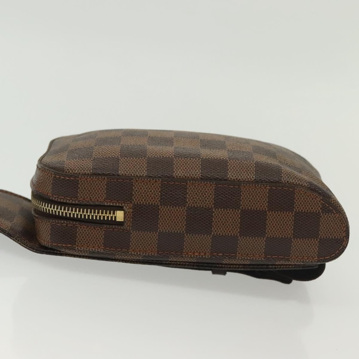 Louis Vuitton Geronimos Waist Bag Damier, BROWN, CANVAS, Shoulder bag