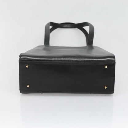 Valentino Garavani Vintage shoulder bag Leather, BLACK, LEATHER, Shoulder bag