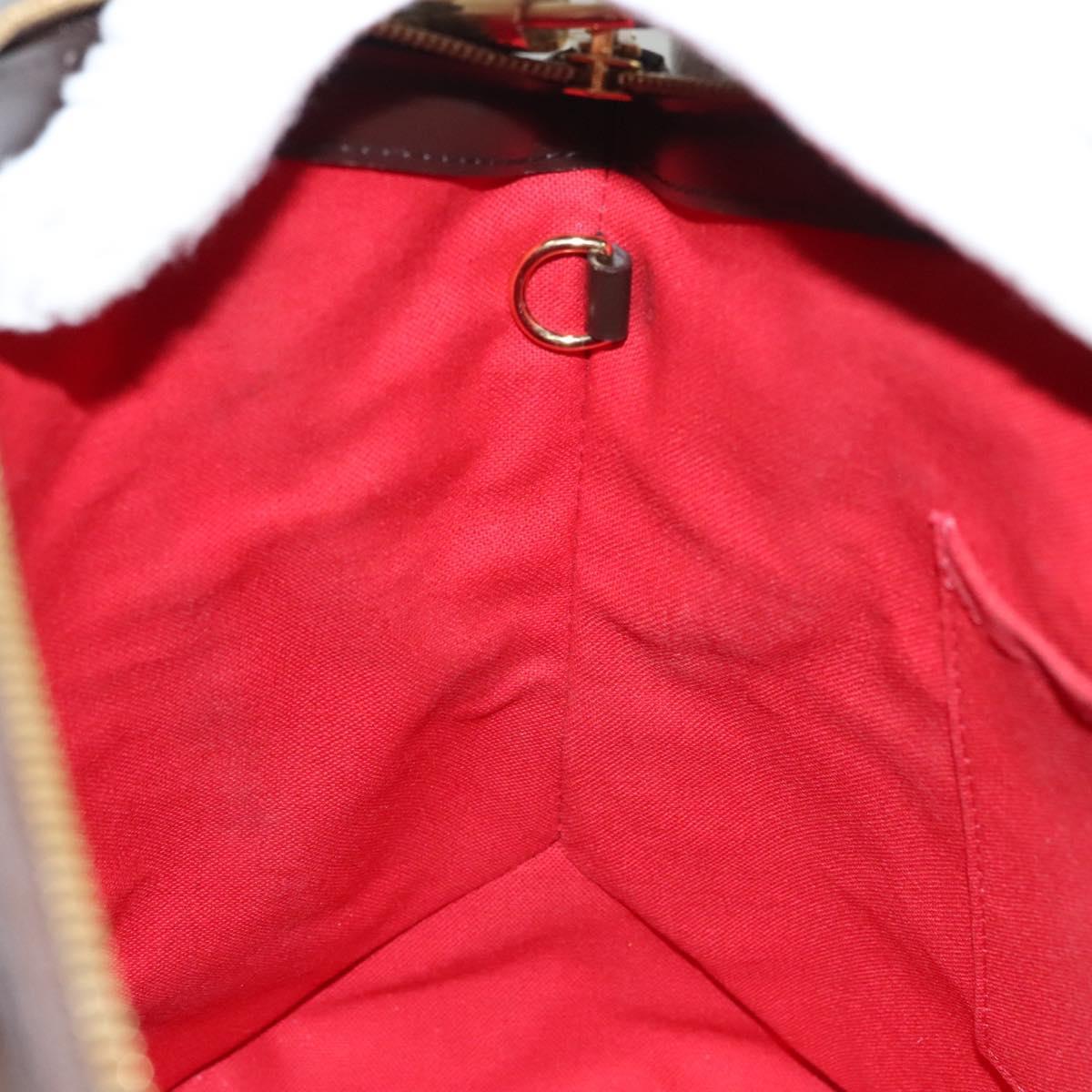 Louis Vuitton Verona Handbag Damier, BROWN, CANVAS, Shoulder bag