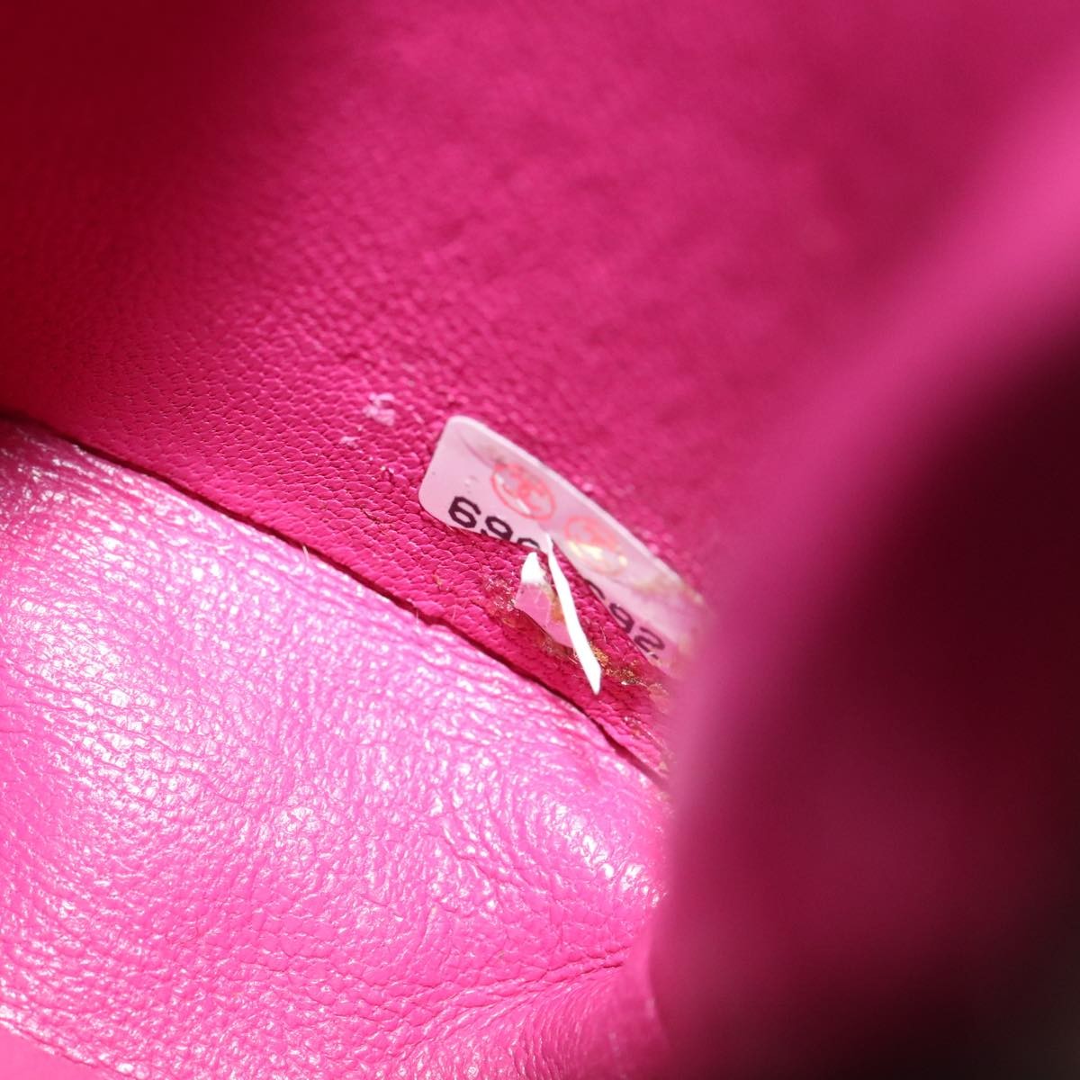 Chanel Chain Cigarette Case Leather, PINK, LEATHER, Clutche & pouche