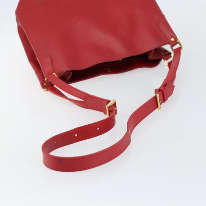 Louis Vuitton Mandara Handbag Epi Leather, RED, LEATHER, Shoulder bag