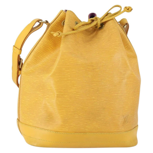 Louis Vuitton Noe Handbag Epi leather, YELLOW, LEATHER, Shoulder bag