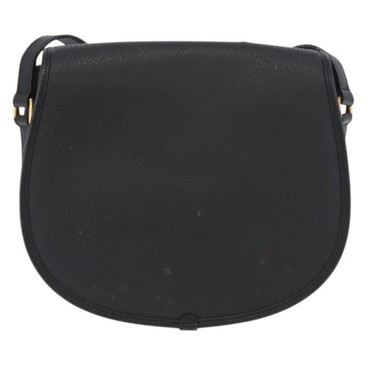 Gucci Vintage Shoulder Bag Leather, BLACK, LEATHER, Shoulder bag