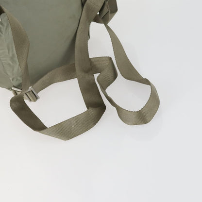 Prada Double Front Pocket Backpack Tessuto, BEIGE, NYLON, Backpack