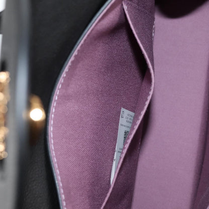 Versace La Medusa Top Handle Bag Leather, BLACK, LEATHER, Handbag