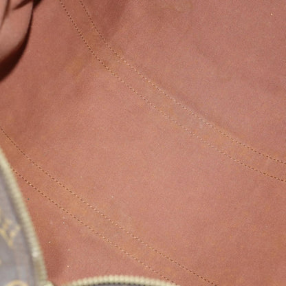 Louis Vuitton Keepall Bandouliere Bag Monogram Canvas, BROWN, CANVAS, Travel bag