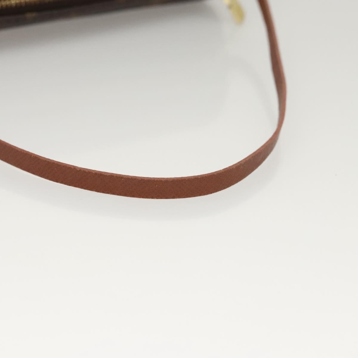 Louis Vuitton Papillon Pochette Monogram Canvas, BROWN, CANVAS, Handbag