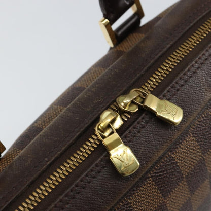 Louis Vuitton Brera Handbag Damier, BROWN, CANVAS, Handbag