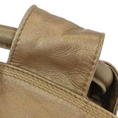 Loewe Anagram Logo Nappa Aire Hand Bag Leather, GOLD, LEATHER, Handbag