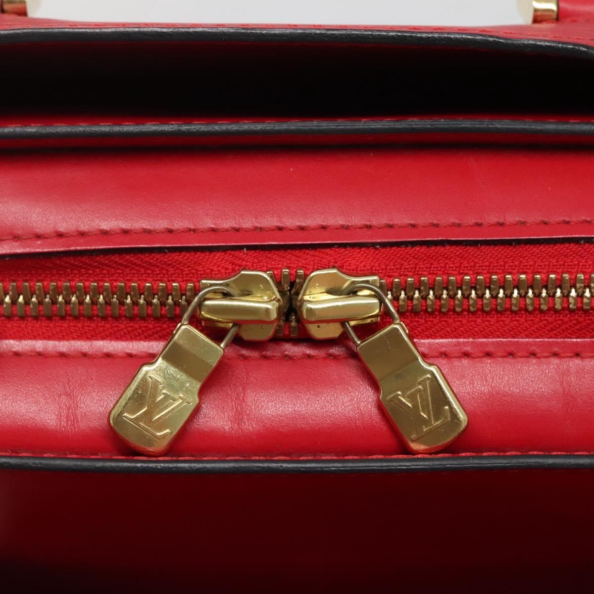 Louis Vuitton Pont Neuf Handbag Epi Leather, RED, LEATHER, Handbag