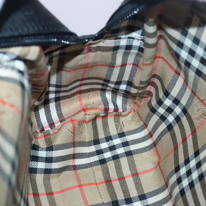 Burberry Vintage Handbag Suede, BLACK, SUEDE, Handbag