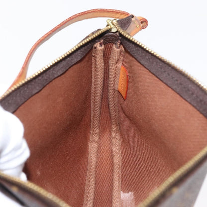 Louis Vuitton Pochette Accessoires NM Monogram Canvas, BROWN, CANVAS, Clutche & pouche