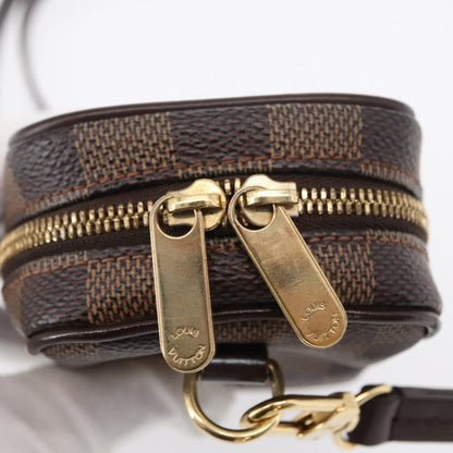 Louis Vuitton Etui Okapi Camera Case Damier, BROWN, CANVAS, Clutche & pouche