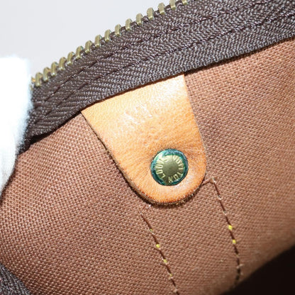 Louis Vuitton Keepall Bandouliere Bag Monogram Canvas, BROWN, CANVAS, Travel bag