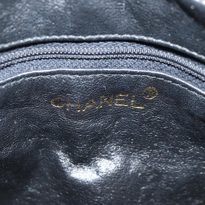 Chanel Vintage Square Front Pocket Camera Bag Quilted Patent, BLACK, PATENT_LEATHER, Crossbody bag