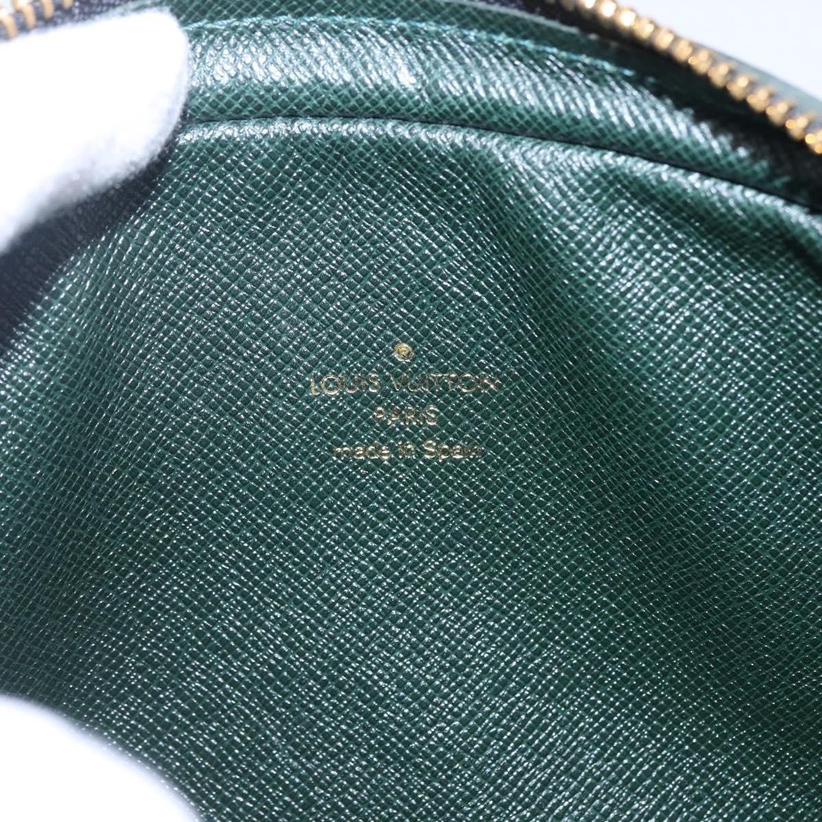 Louis Vuitton Toiletry Bag Leather, GREEN, LEATHER, Toiletry Case
