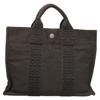 Hermes Fourre-tout Herline Fourre-tout Herline, GRAY, CANVAS, Tote bag