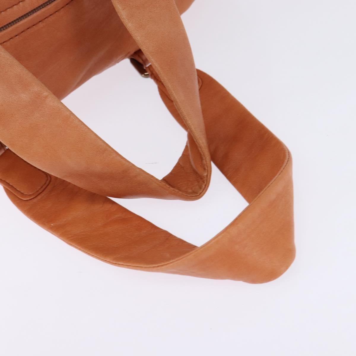 Chanel Cloudy Bundle Bowler Bag Quilted Lambskin, BROWN, LEATHER, Handbag