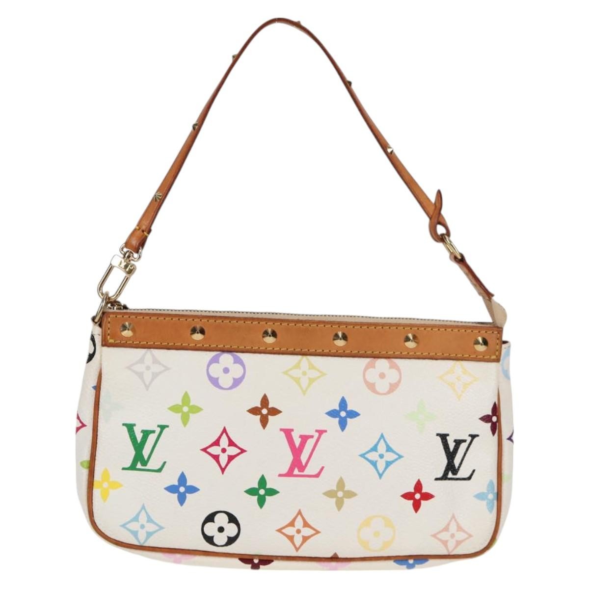 Louis Vuitton Pochette Accessoires Monogram Multicolor, MULTICOLOUR, CANVAS, Clutche & pouche