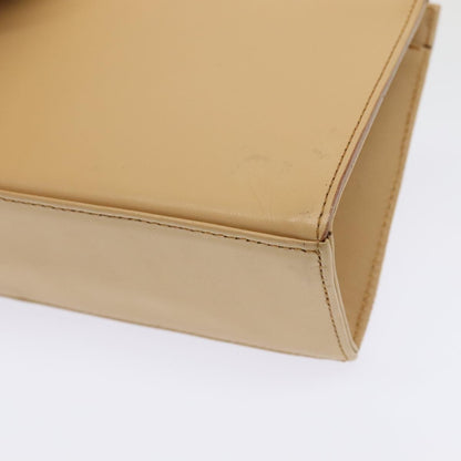 Burberry Vintage Handbag Leather, BEIGE, LEATHER, Handbag