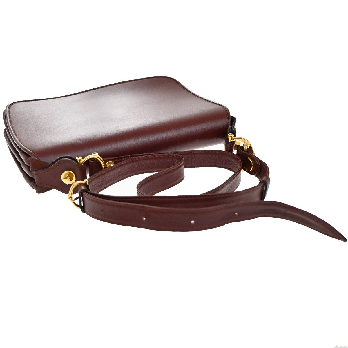 cartier Must de Cartier Shoulder Bag Leather, Red, Leather, Shoulder Bag