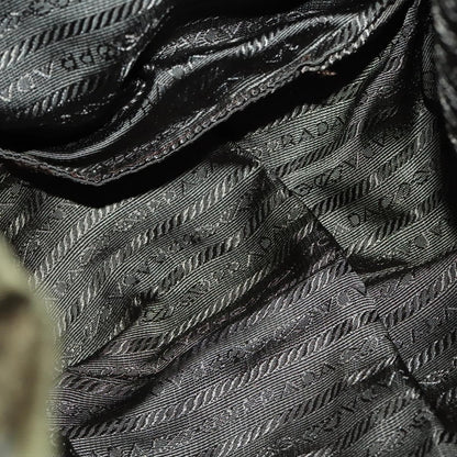 Prada Double Front Pocket Backpack Tessuto, KHAKI, NYLON, Backpack