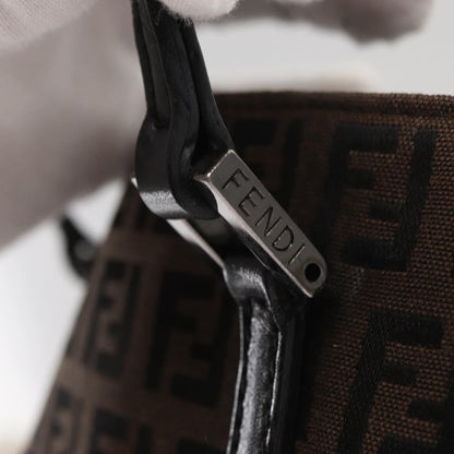 Fendi Zucca Tote bag Canvas, BROWN, CANVAS, Tote bag