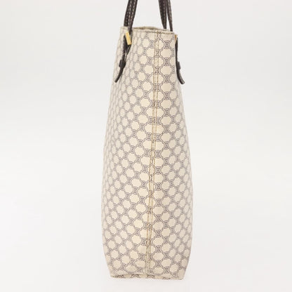 Celine Vintage Macadam Tote bag Canvas, WHITE, CANVAS, Tote bag