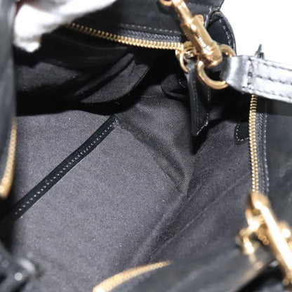 Chloe Alice Satchel Leather, WHITE, LEATHER, Handbag