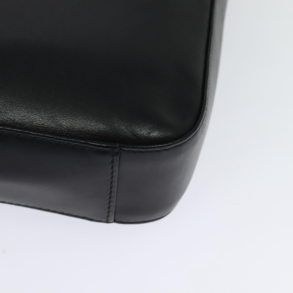 Burberry Front Pocket Flap Messenger Leather with Vintage Check Canvas, BLACK, LEATHER, Crossbody bag