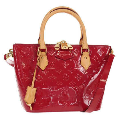 Louis Vuitton Montebello Handbag Monogram Vernis, PINK, PATENT_LEATHER, Handbag