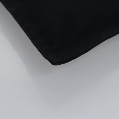 Hermes Bora Bora Pouch Toile, BLACK, CANVAS, Tote bag