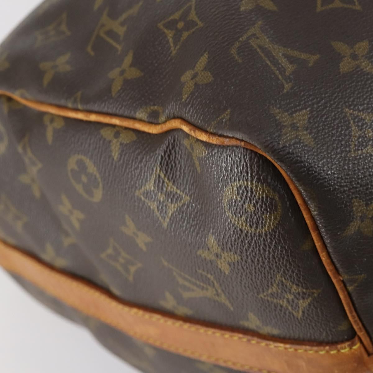Louis Vuitton Keepall Bag Monogram Canvas, BROWN, CANVAS, Travel bag